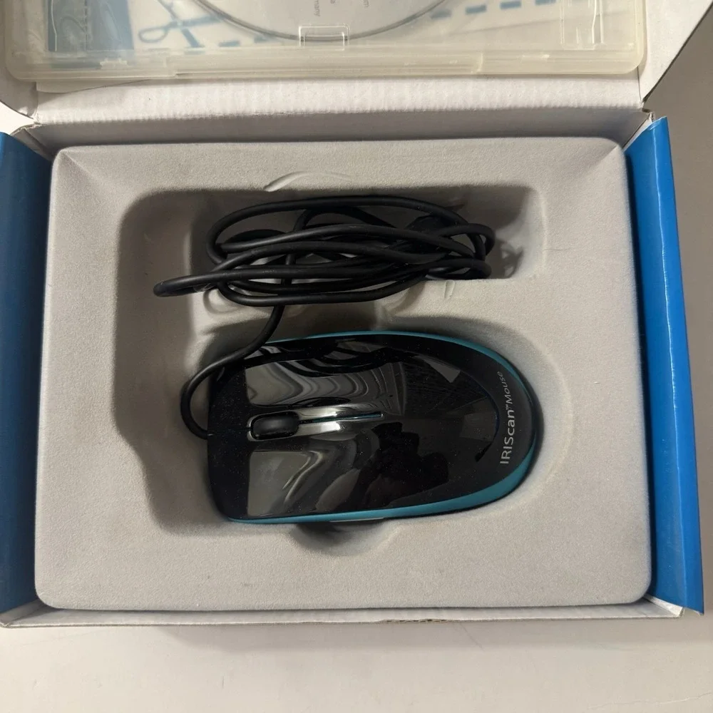 IRIScan Mouse Executive 2 - All in One Scanner and Mouse - Tested & Working